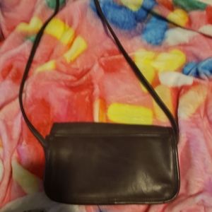 Brown coach handbag